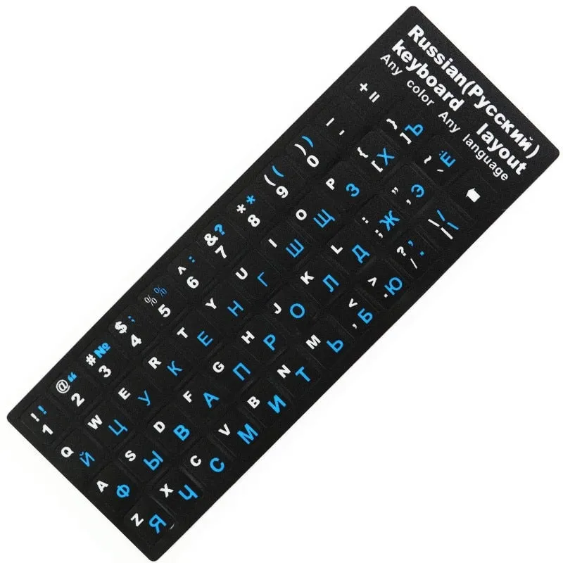 PC or Mac laptop computer standard letter keyboard covers