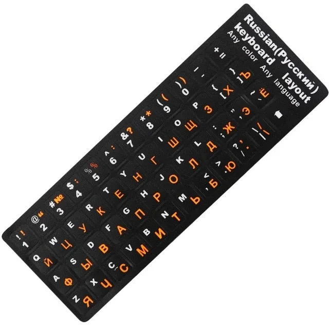 PC or Mac laptop computer standard letter keyboard covers