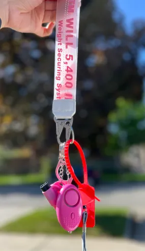 Pink Essential Self-defence Keychain