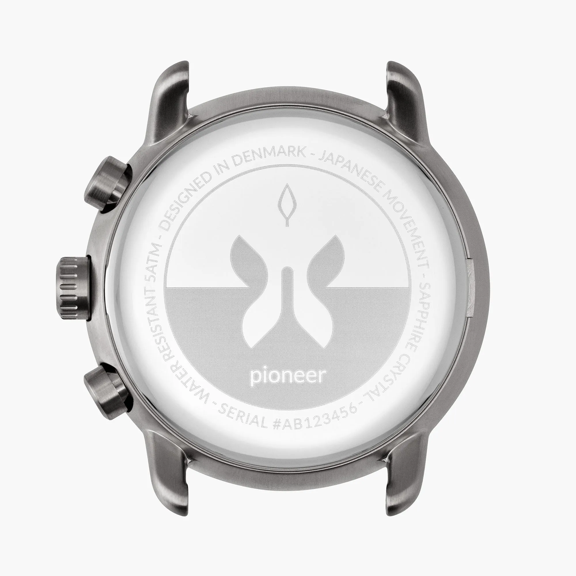 Pioneer | Black Dial - Black Vegan Leather