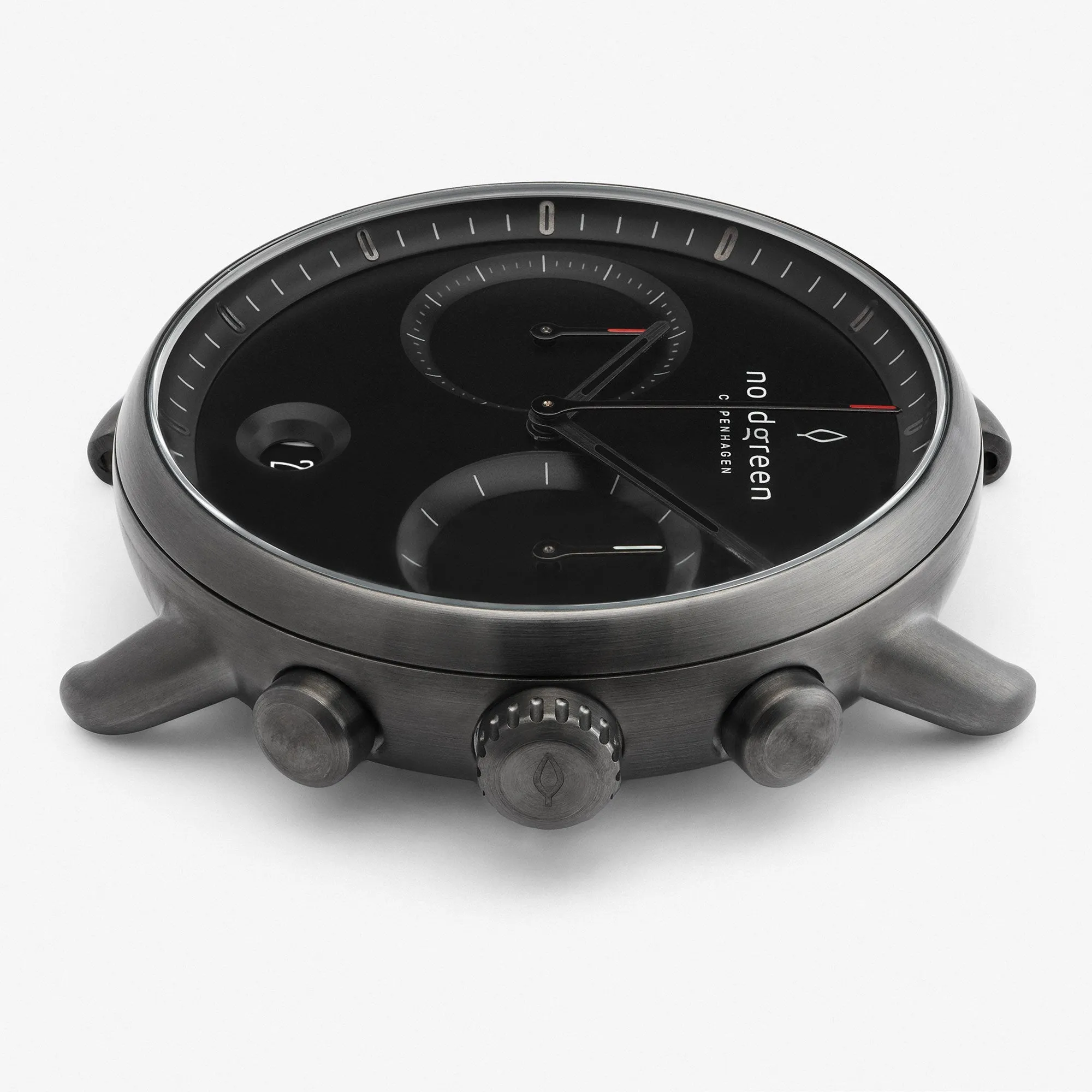 Pioneer | Black Dial - Black Vegan Leather