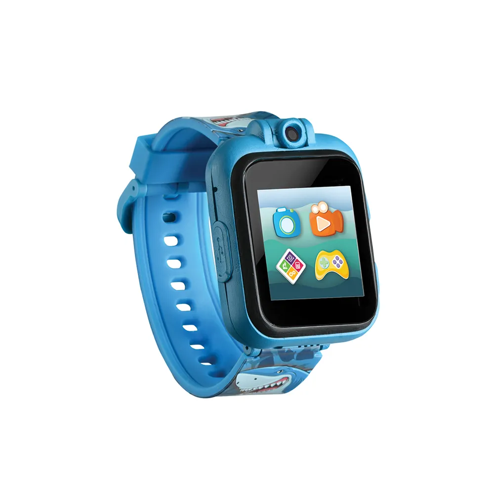 PlayZoom 2 Kids Smartwatch: Shark Print in Blue