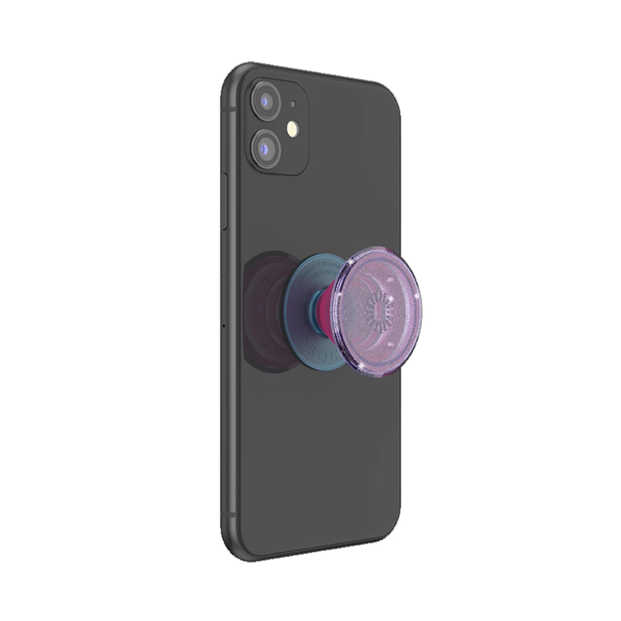 PopSockets Swappable Popgrip Premium - Translucent Glitter Lavender