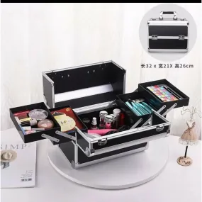 Portable Large Capacity Make Up Case Box