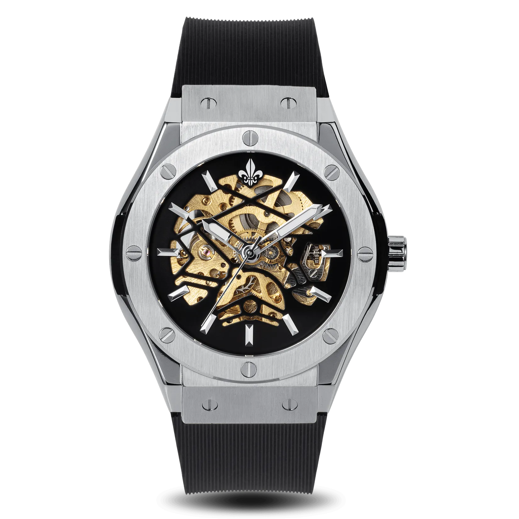 Prague Skeleton Automatic Deluxe - Silver