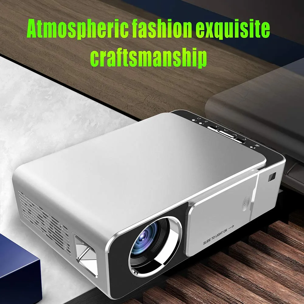 Projector Smart WiFi Projector 1080p HD LED