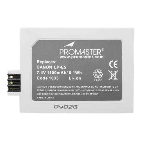 ProMaster - Canon LP-E5 Li-ion Battery