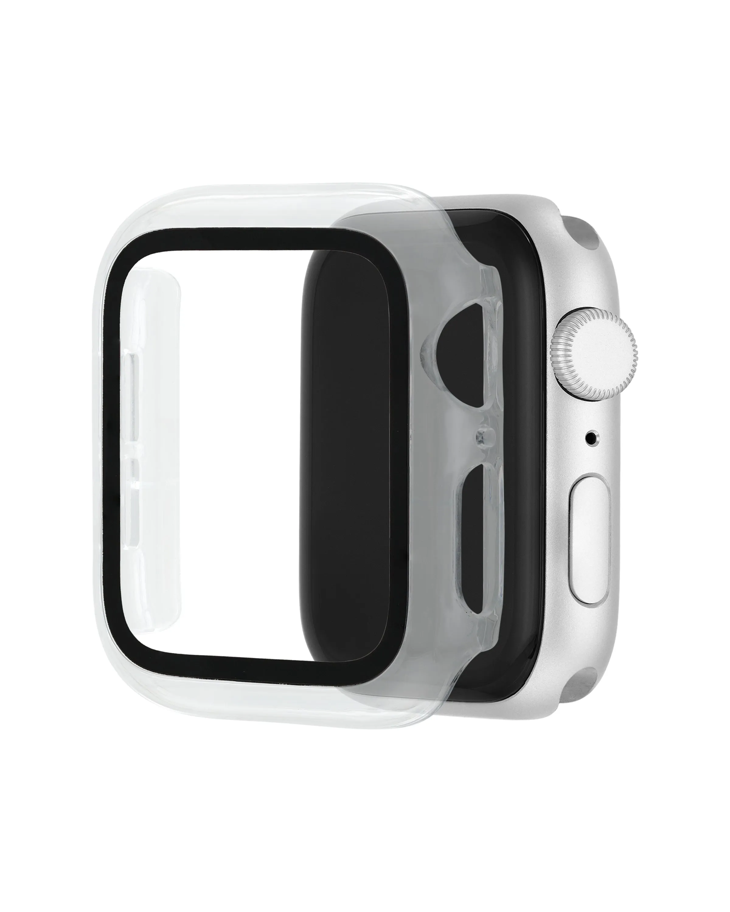 Protective Glass with Integrated Protective Case for Apple Watch®