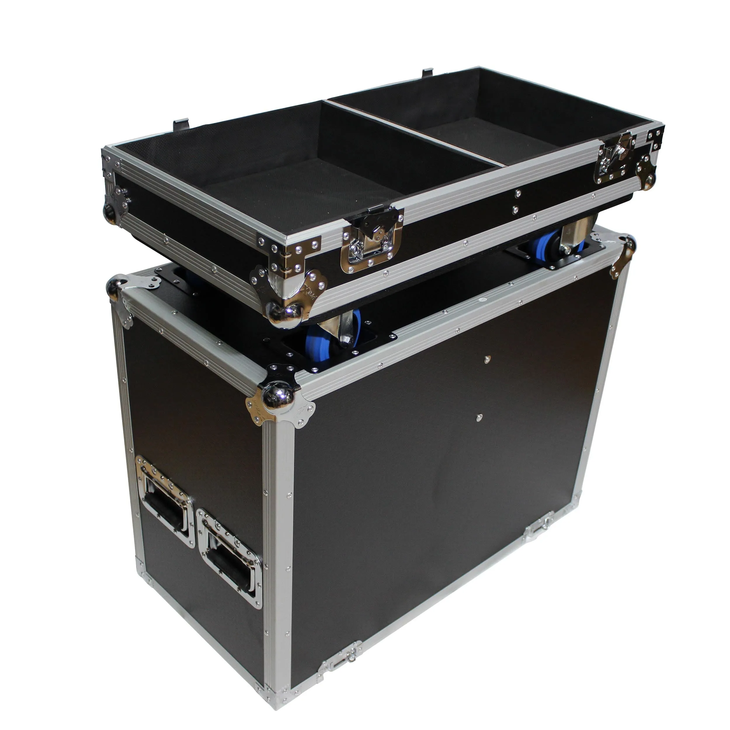 ProX X-EV-ZLX-15P Flight Case For Two EV ZLX-15P Speakers | ATA Style