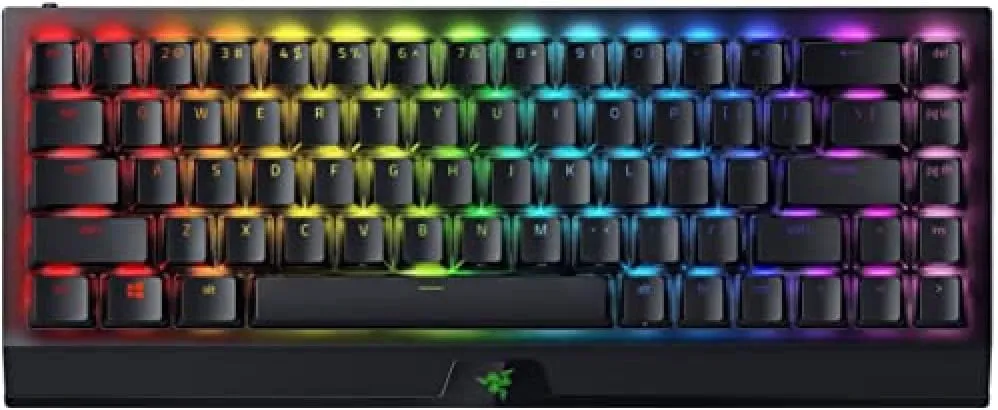 Razer BlackWidow V3 Mini Phantom Edition (黃軸) 65% 無線機械式遊戲鍵盤 RZ03-03891900-R3M1