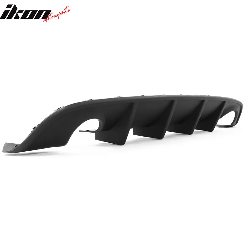 Rear Diffuser for 2015-2023 Dodge Charger SRT OEM Style Matte Black PP