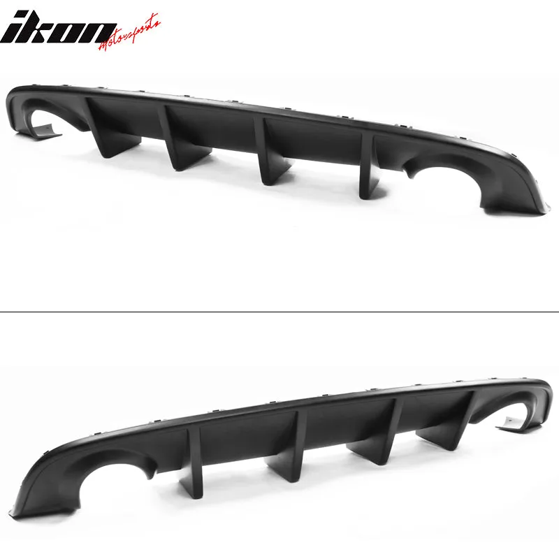 Rear Diffuser for 2015-2023 Dodge Charger SRT OEM Style Matte Black PP