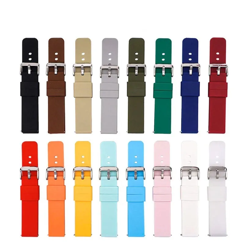 Replacement Silicone Watch Straps compatible with the Xiaomi Mi Band 9 Watches