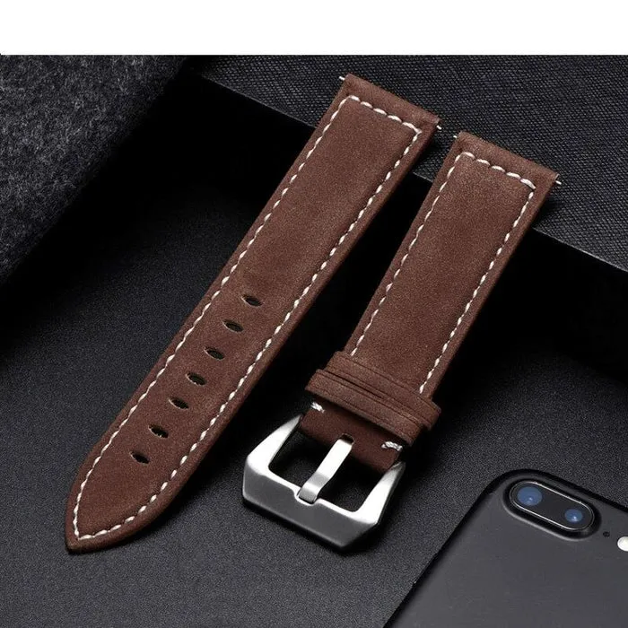 Retro Leather Straps Compatible with the Xiaomi Band 8 Pro