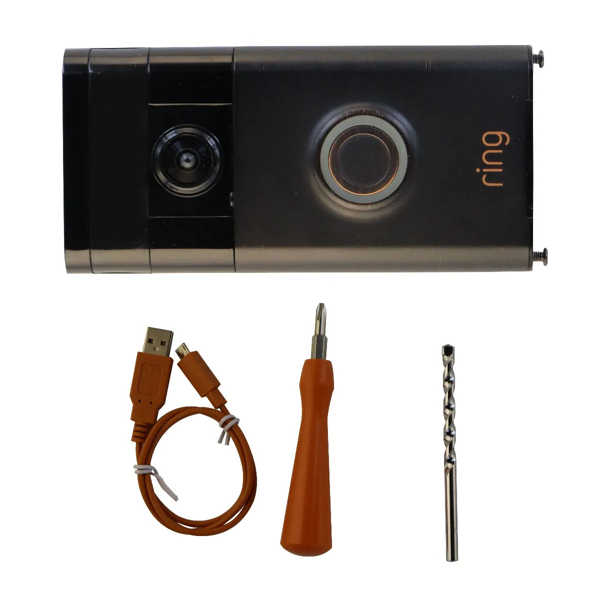 Ring Video Doorbell 720p Wi-Fi Security Camera - Bronze