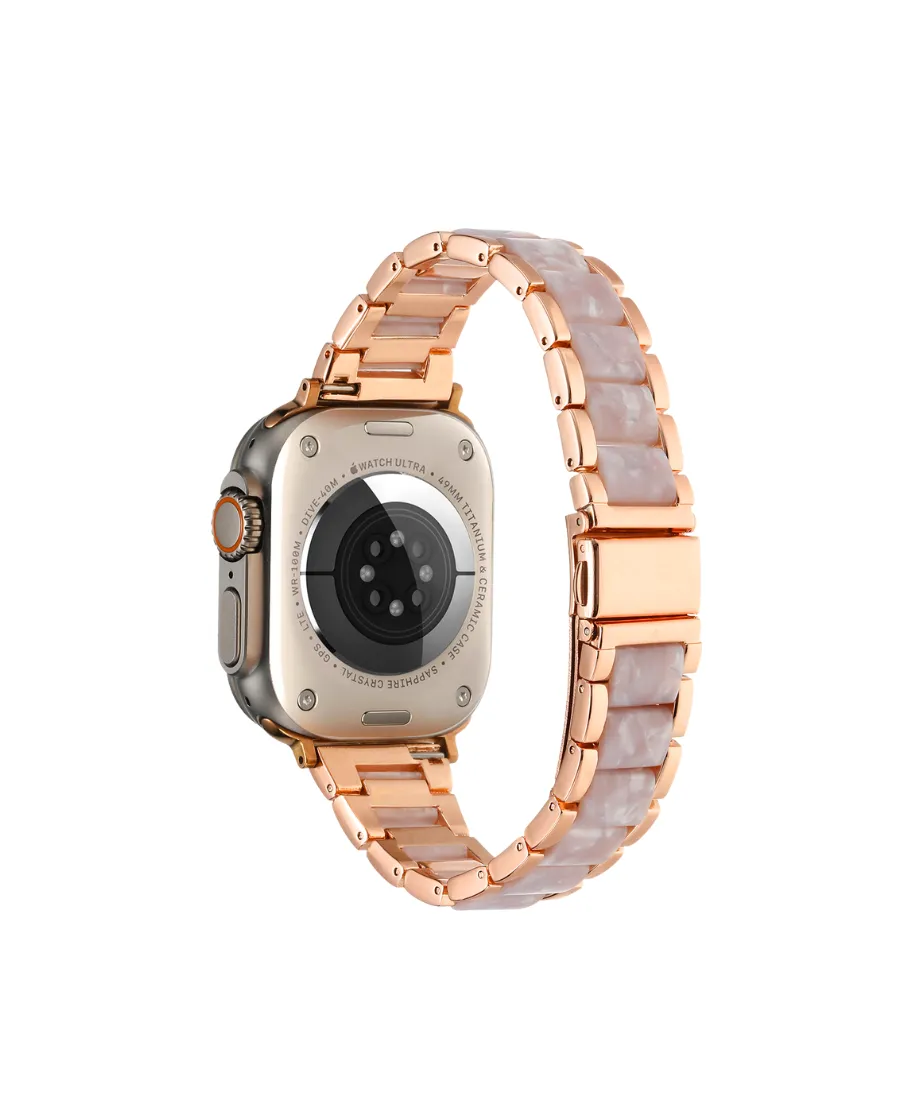 Rose Gold Seashell Watch Band