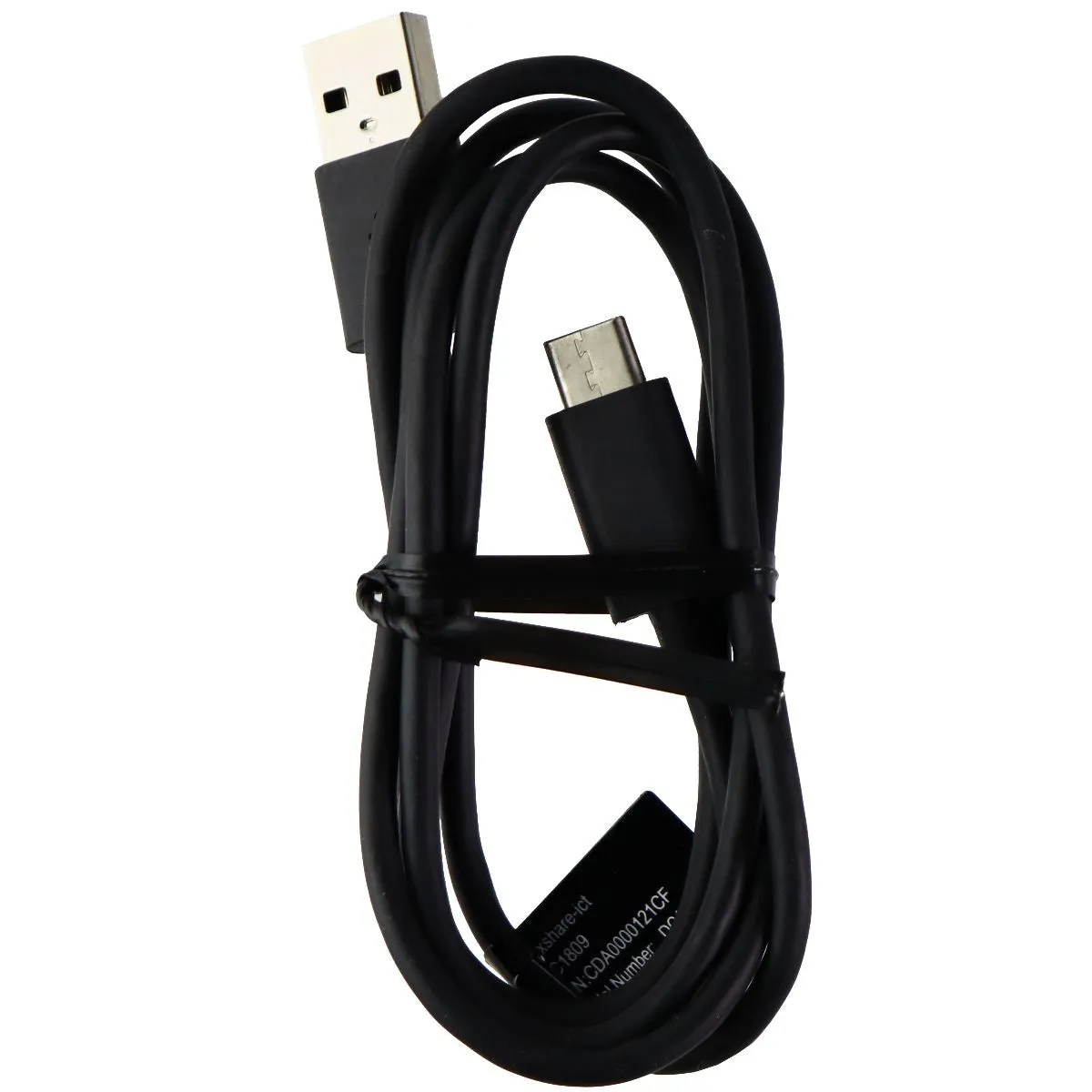 Samsung (EP - DG970BB) 3.3Ft USB Charging Cable for USB - C Devices - Black