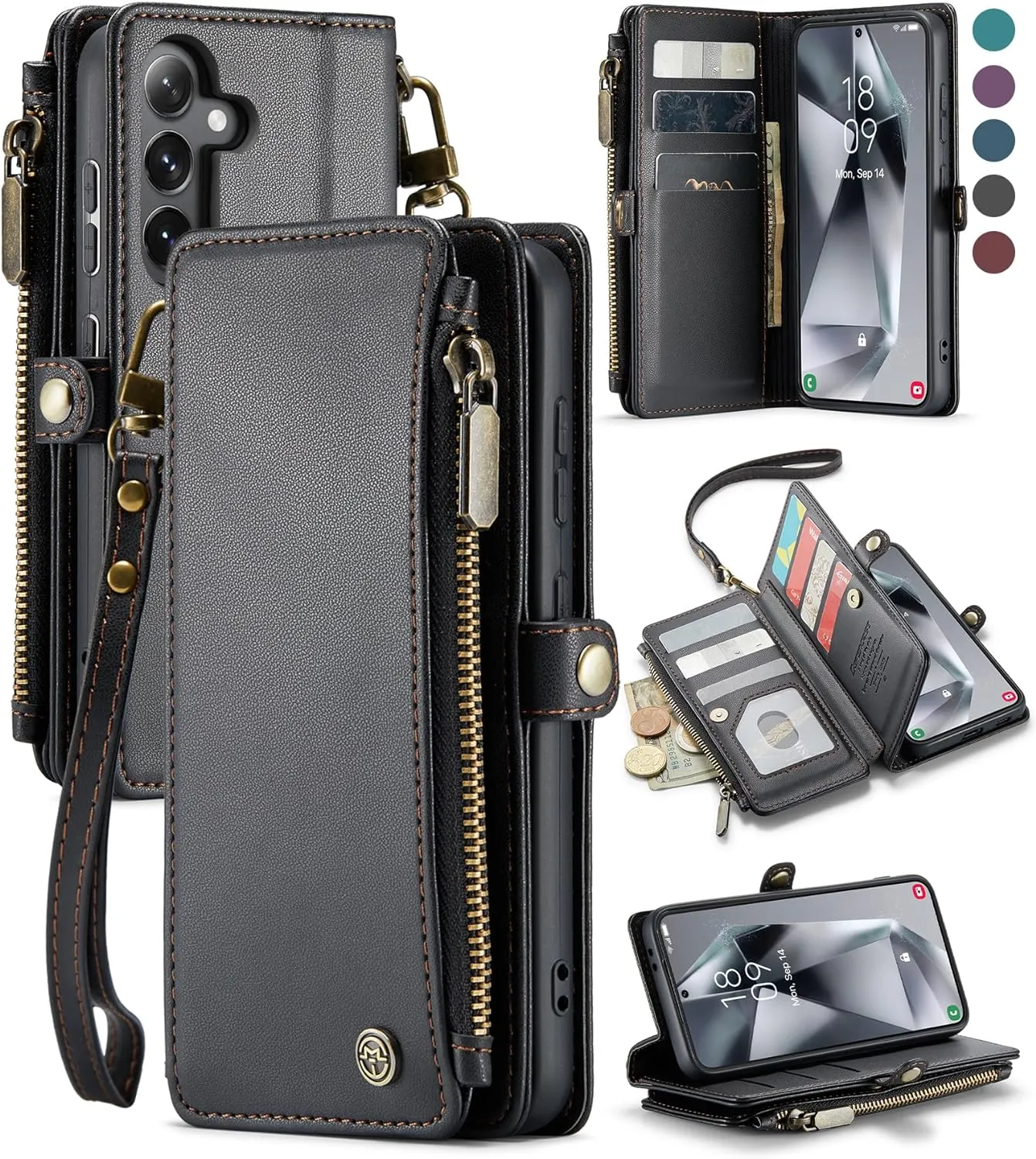 Samsung Galaxy S24 Plus RFID Blocking Galaxy S24 Plus Wallet Case