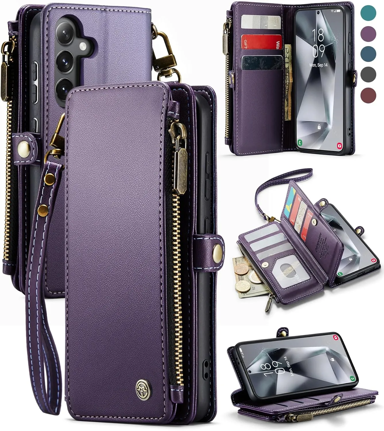 Samsung Galaxy S24 Plus RFID Blocking Galaxy S24 Plus Wallet Case