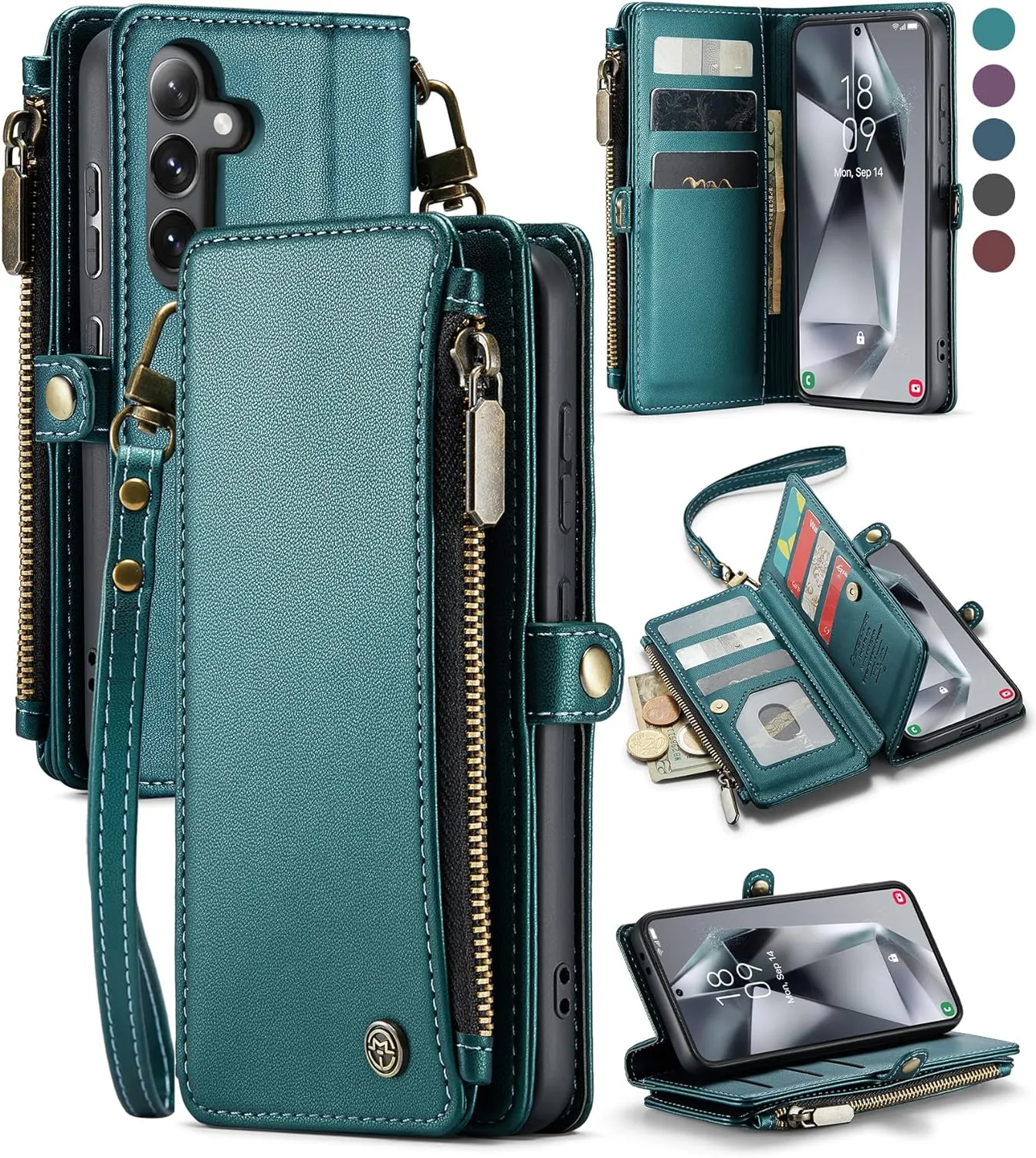 Samsung Galaxy S24 Plus RFID Blocking Galaxy S24 Plus Wallet Case