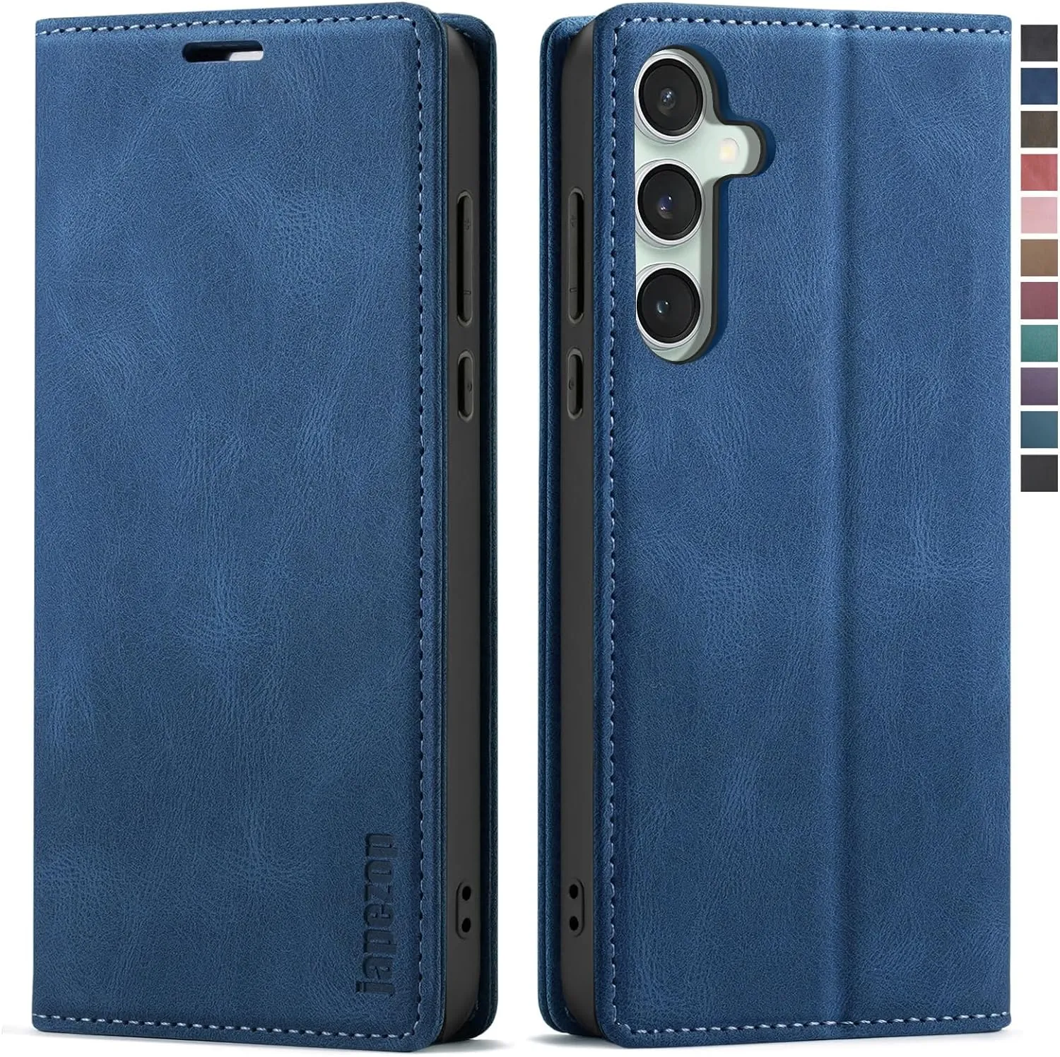 Samsung Galaxy S24  Plus Wallet Card Holder Kickstand Leather Flip Case