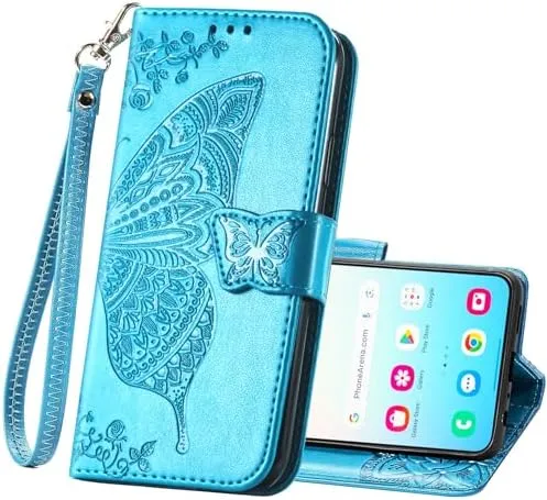 Samsung Galaxy S24 Plus Women Flip Folio PU Leather Protective Case