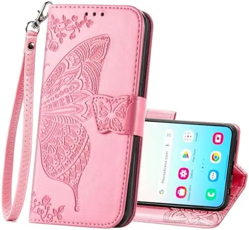 Samsung Galaxy S24 Plus Women Flip Folio PU Leather Protective Case