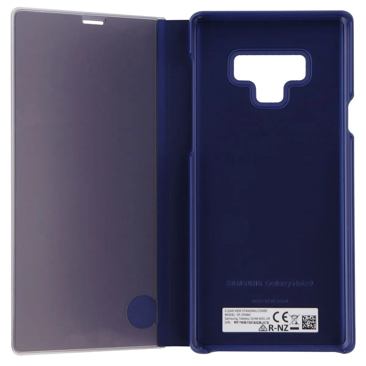 Samsung S-View Flip Cover Case w/ Kickstand for Samsung Galaxy Note 9 - Blue