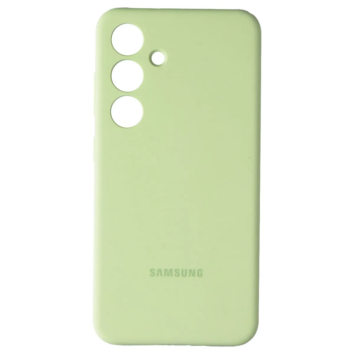 Samsung Silicone Case for Samsung Galaxy S24 - Light Green Lime (EF-PS921TGEGCA)