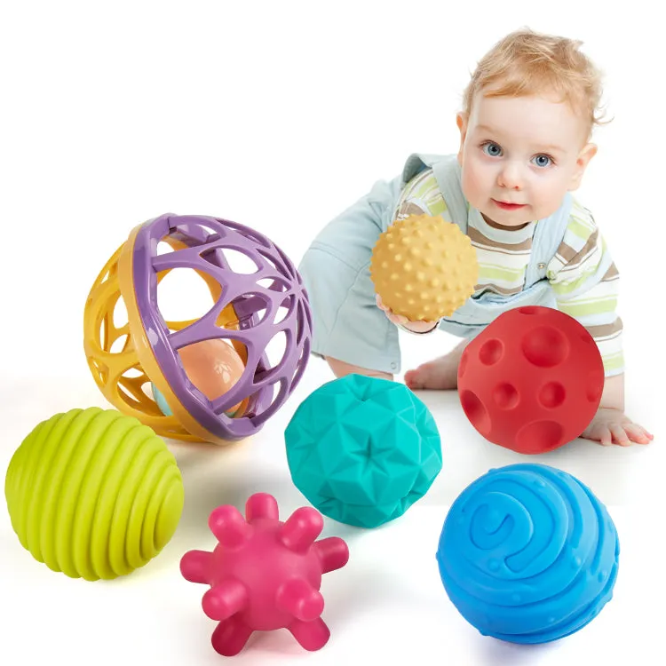 Sensory Balls Baby Toys Multicolor 7 Pcs