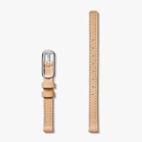 Shinola 8MM Natural Leather Single Wrap Strap