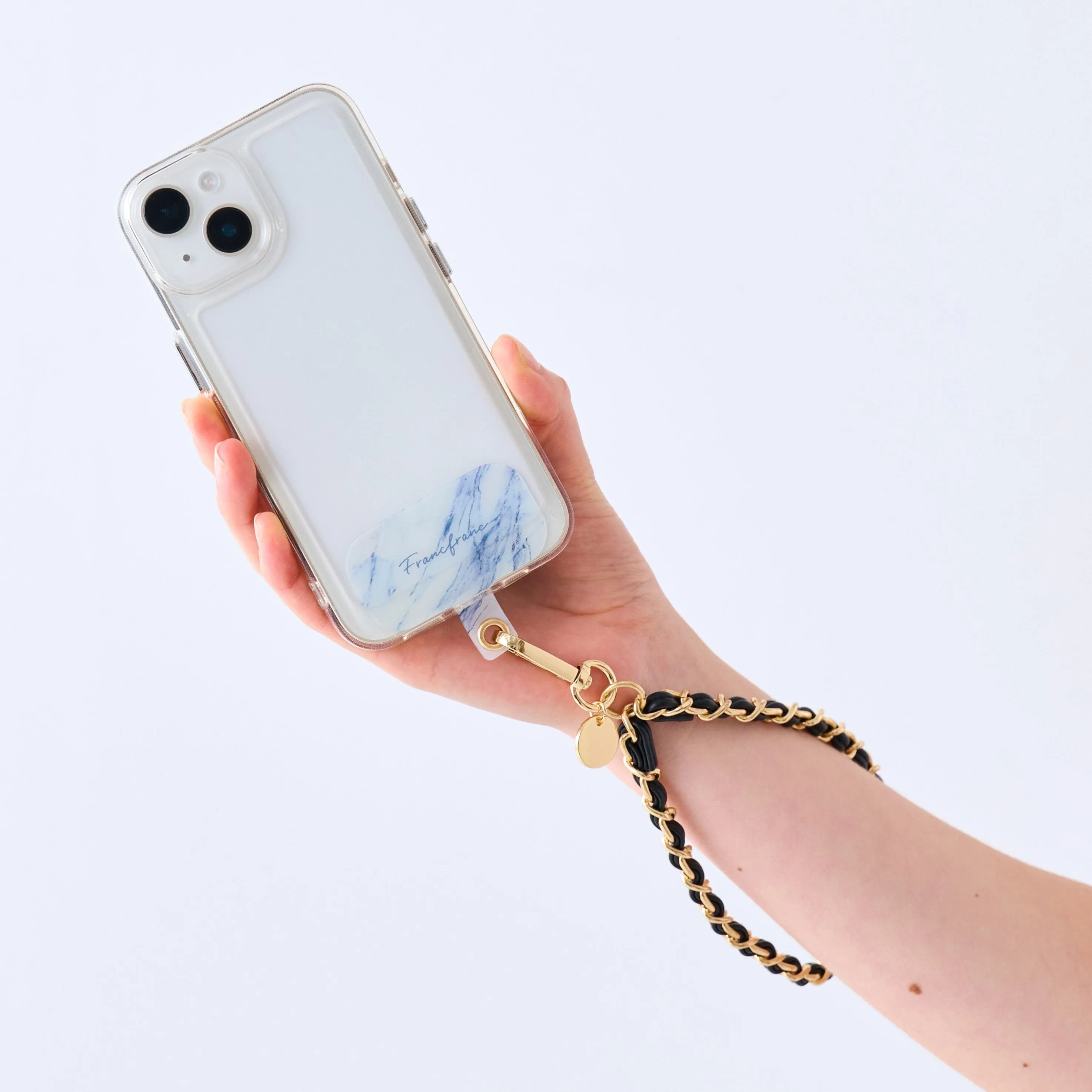 Smartphone Hand Strap Chain Black