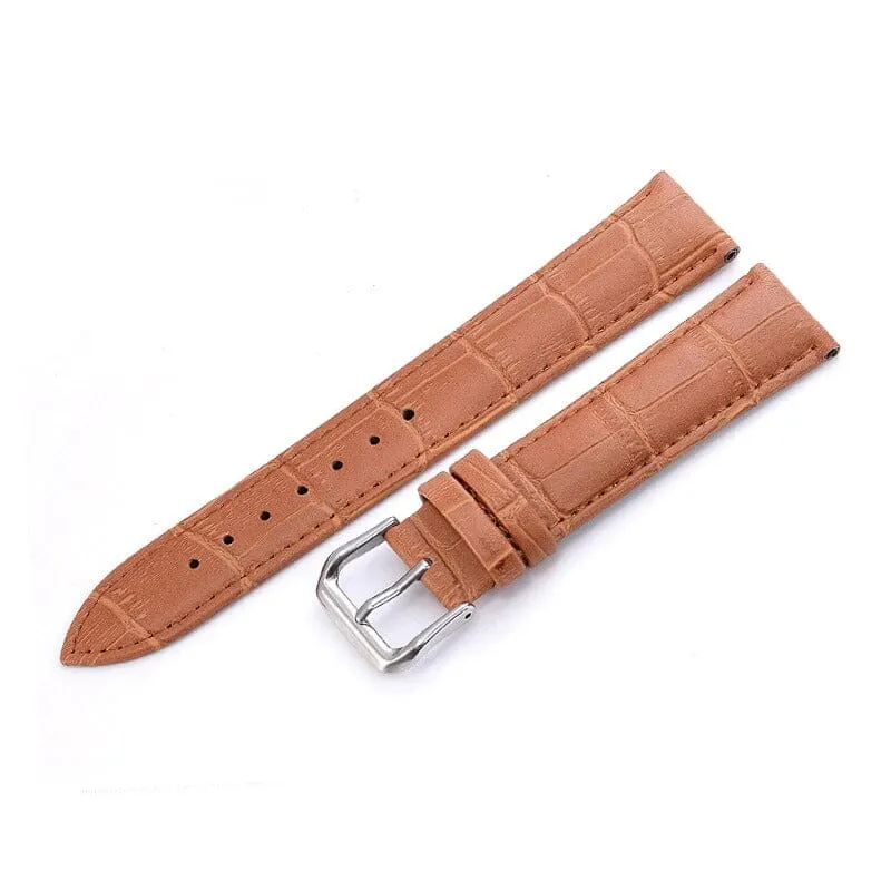 Snakeskin Leather Watch Straps Compatible with the Xiaomi Band 8 Pro