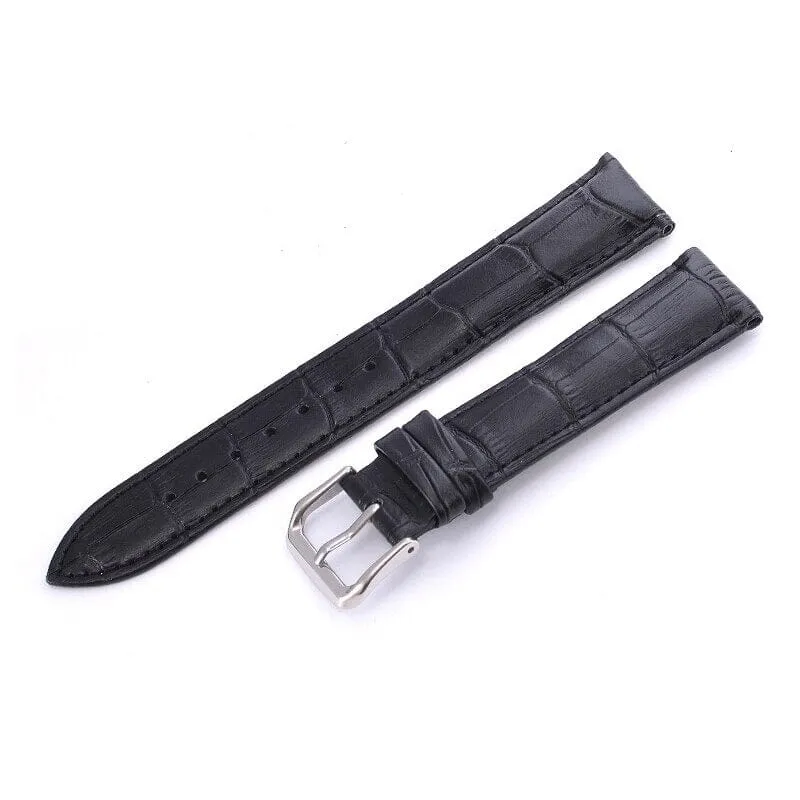 Snakeskin Leather Watch Straps Compatible with the Xiaomi Band 8 Pro