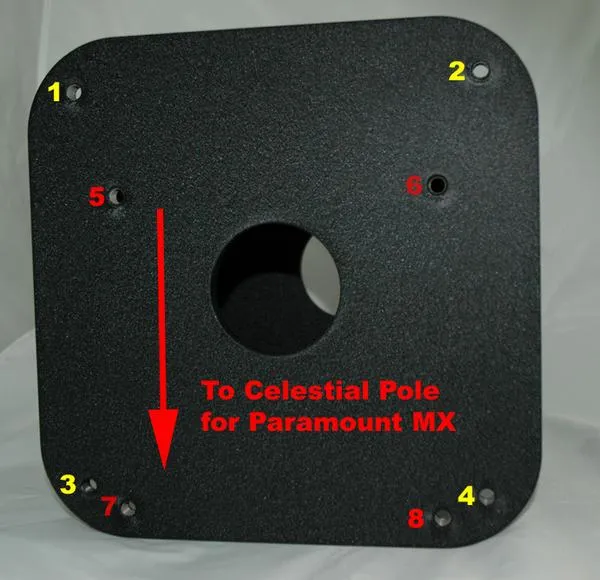 Software Bisque 12" Permanent Pier for ME, MEII, or MX Mount