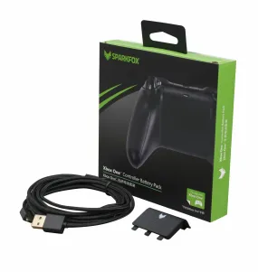 Sparkfox Controller Battery Pack Black - Xbox One