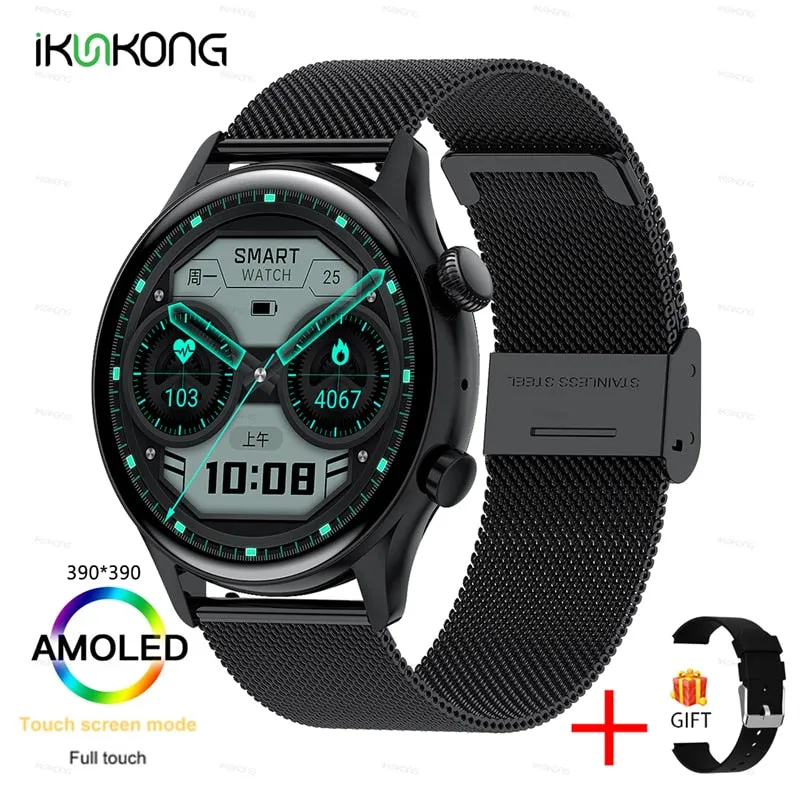 Sporty Smart Watch Men Screen Always Display The Time Bluetooth