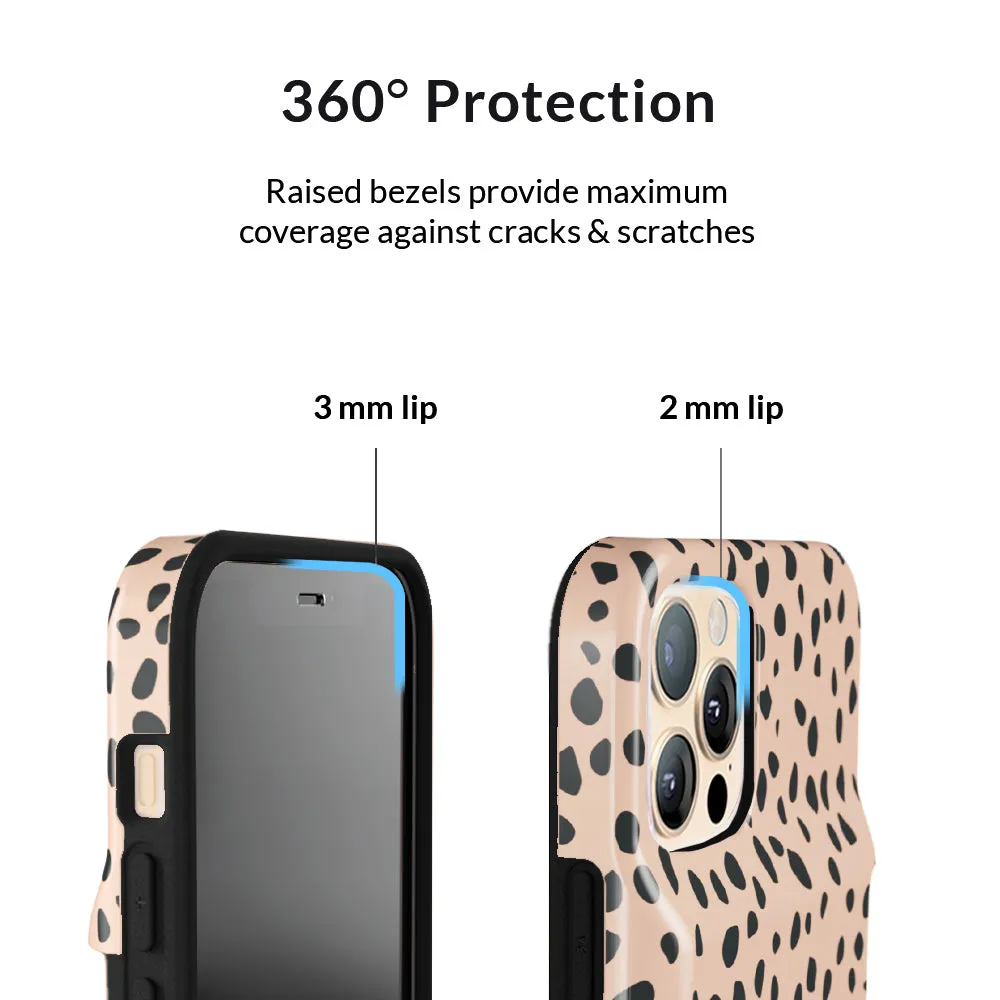 Spotted Cheetah Iphone Wallet Case