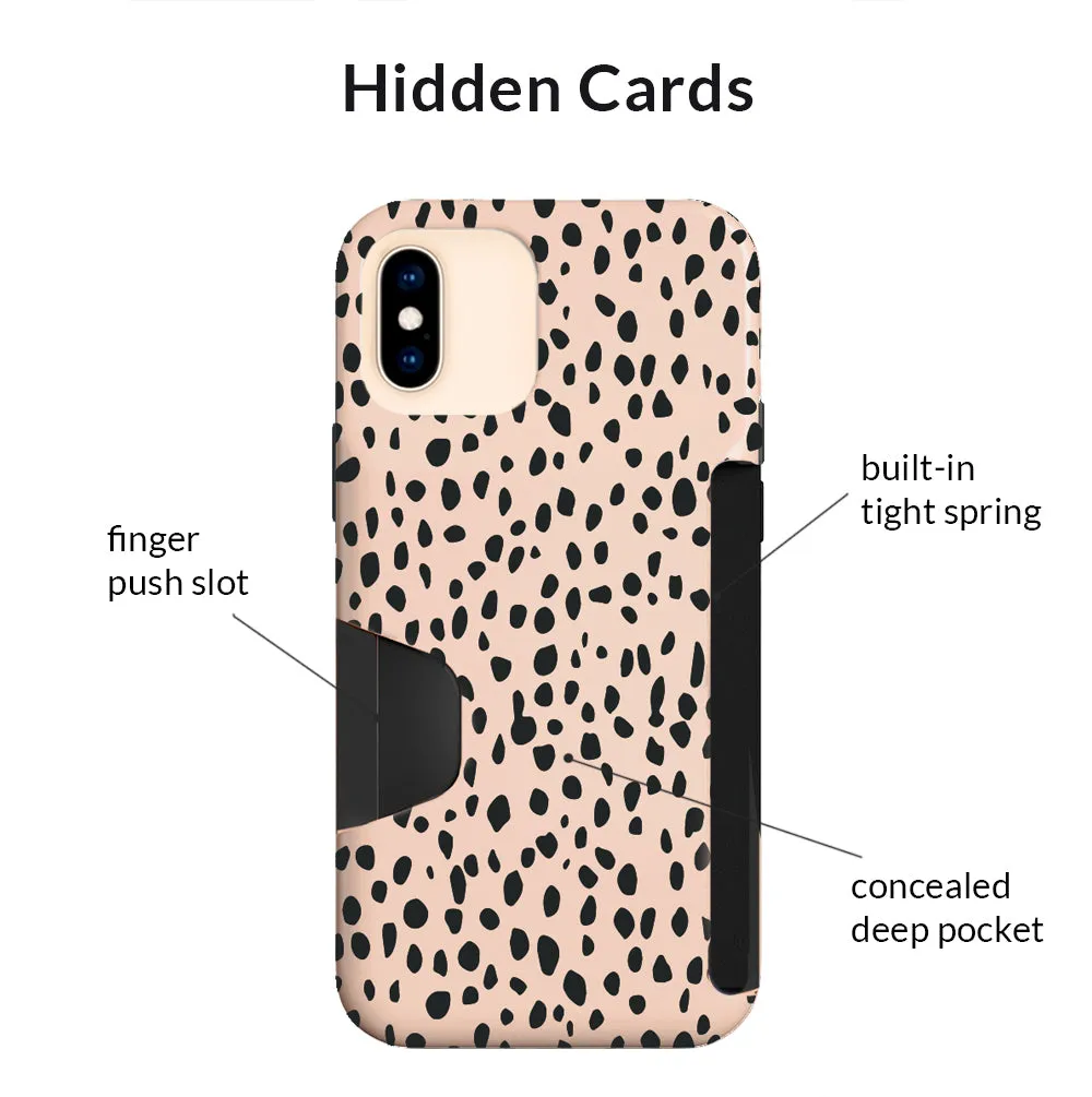 Spotted Cheetah Iphone Wallet Case