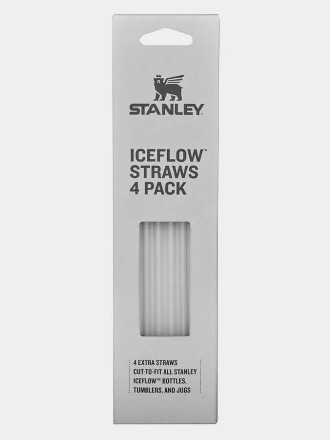 Stanley Ice Flow Flip Straws 0.89l - 4-Pack (Clear)