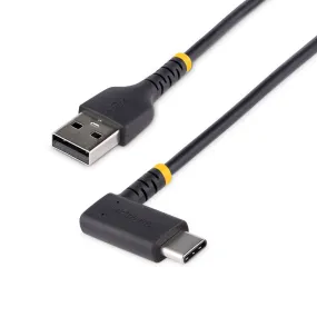 Startech 15Cm Usb-A To Usb-C Fast Charging Cable - Robust, Angled Design