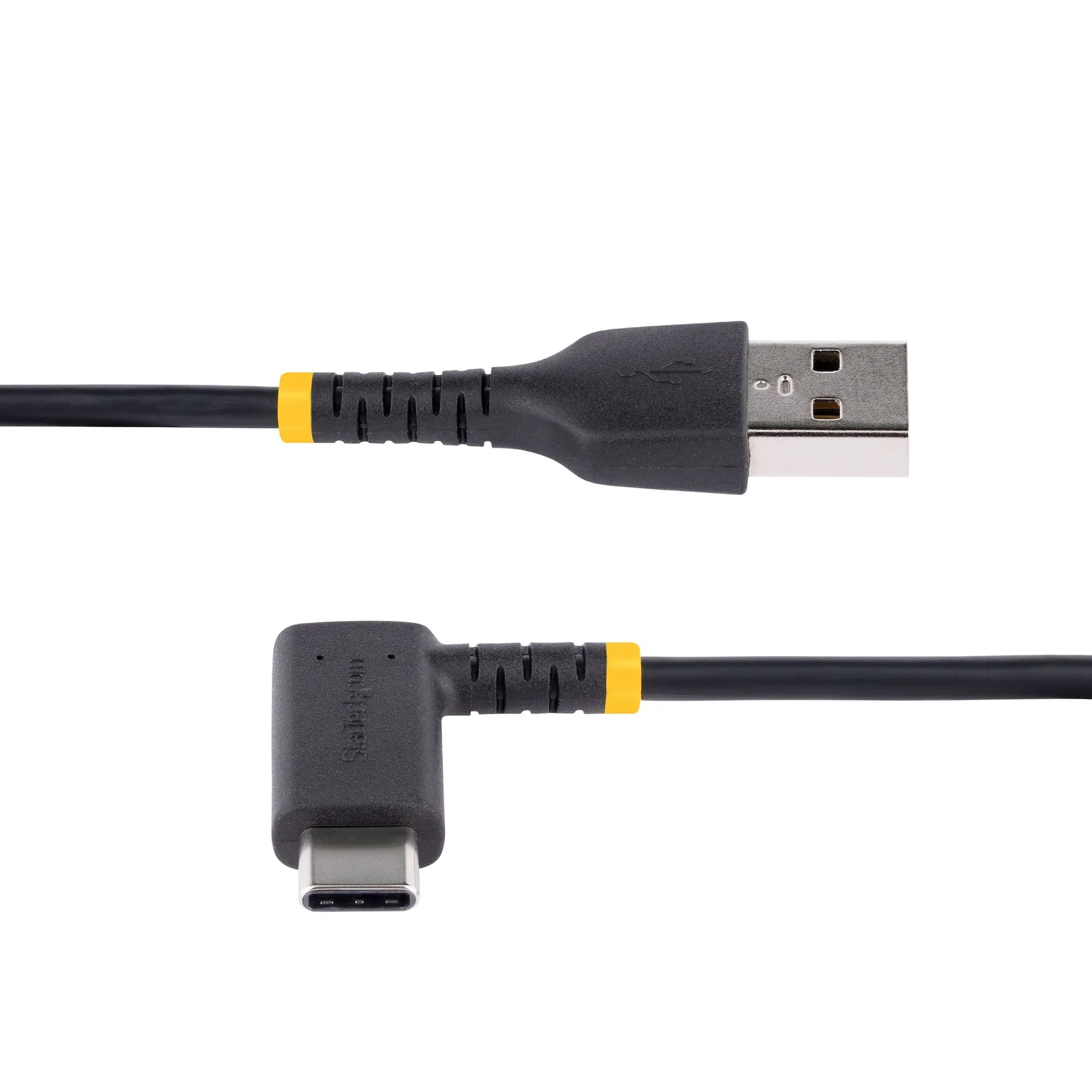 Startech 15Cm Usb-A To Usb-C Fast Charging Cable - Robust, Angled Design