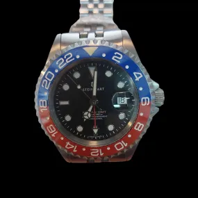 Steinhart Ocean One GMT BLUE-RED.2 Diver Men's Watch