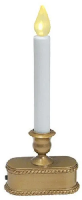 Sylvania V1533-88 9" Battery Operated Gold LED Window Candle - Quantity of 24