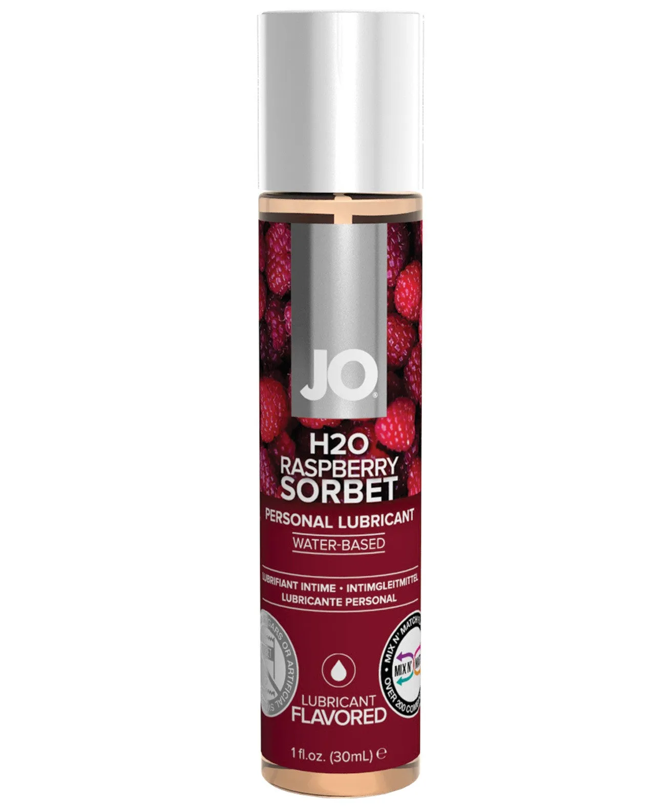 System JO H2O Flavored Lubricant - 1 oz Raspberry