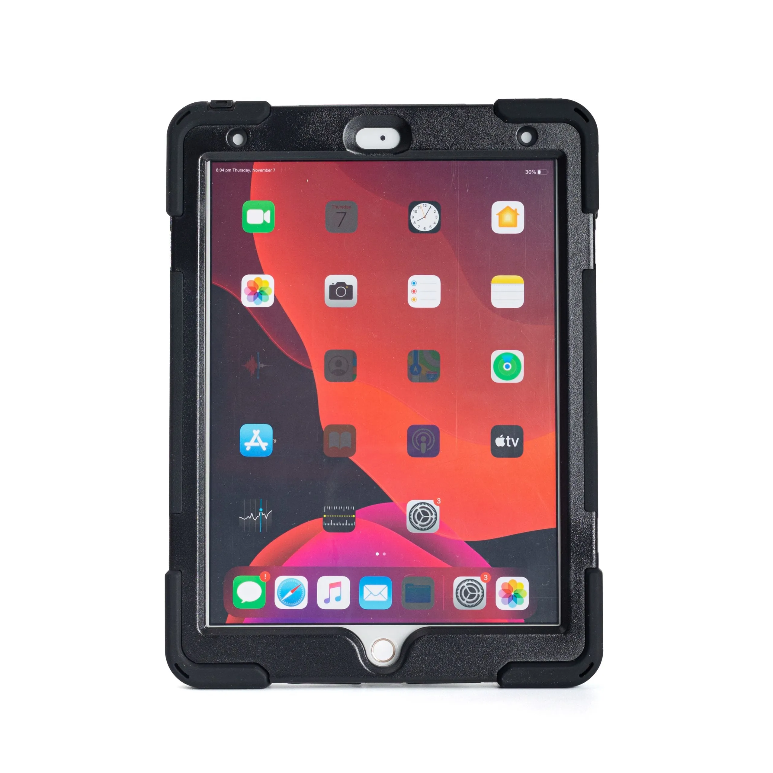 Techair Classic Pro - Protective Case For Tablet - Rugged - Silicone, Polycarbonate - Black - 10.2" - For Apple 10.2-Inc