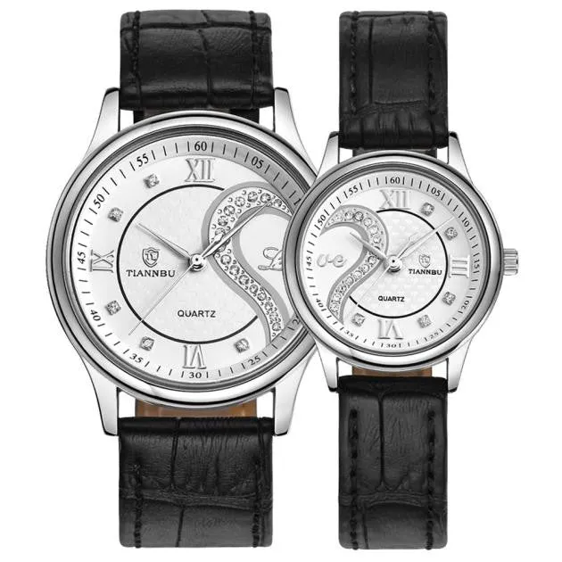 TIANNBU Fashion Couples Watch Pair