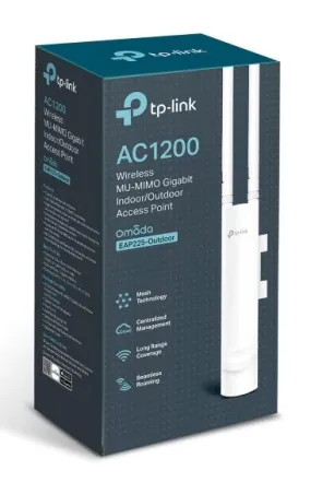 TP-Link EAP225-Outdoor AC1200 Wireless MU-MIMO Gigabit Indoor/Outdoor Access Point