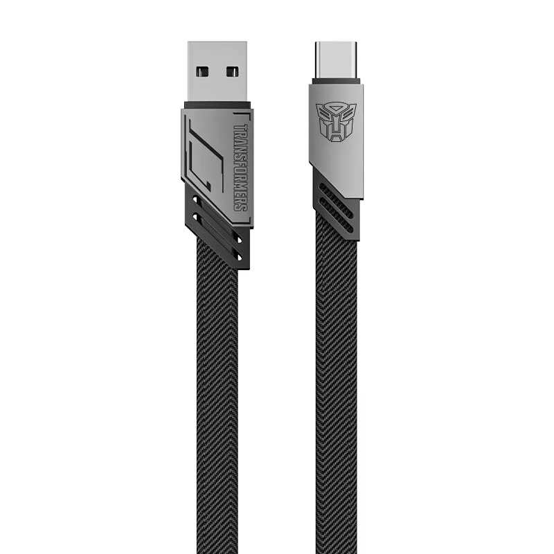 Transformers Fast Charging 6A Type-C / 2.4A Apple Lightning Cable