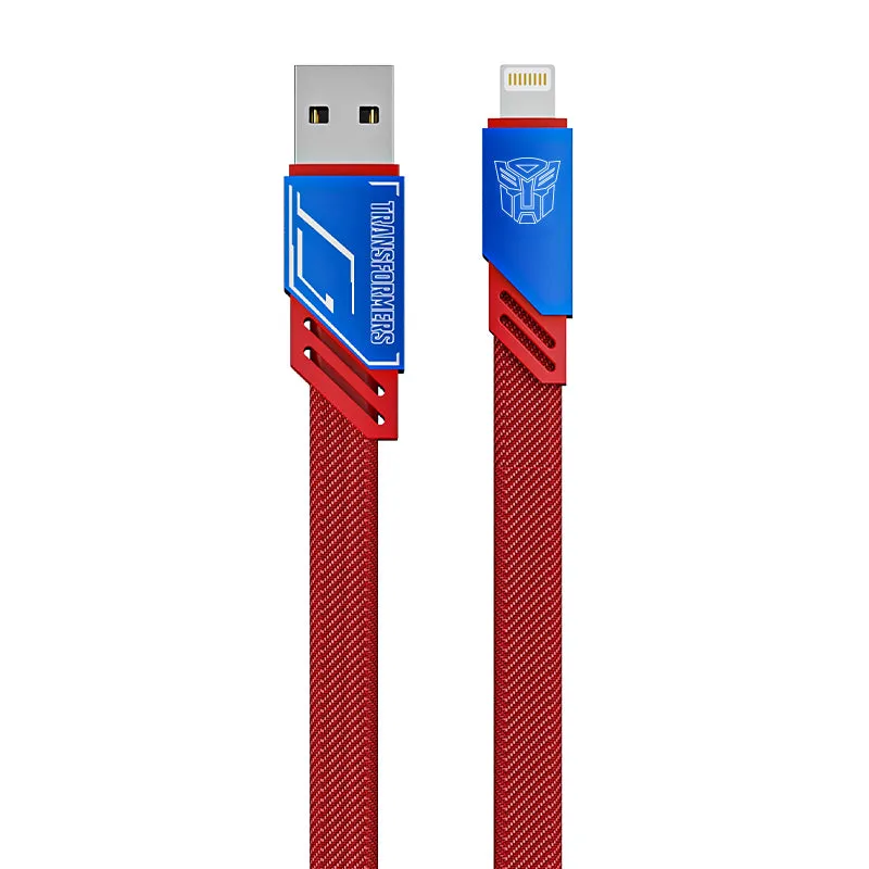 Transformers Fast Charging 6A Type-C / 2.4A Apple Lightning Cable